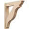 Ekena Millwork 6-in W x 26-in D x 30-in H Funston Trad Rough Cedar Woodgrain TimberThane Outlooker, Primed Tan OUTUR060X26X30FST04RCPR - alternate 1
